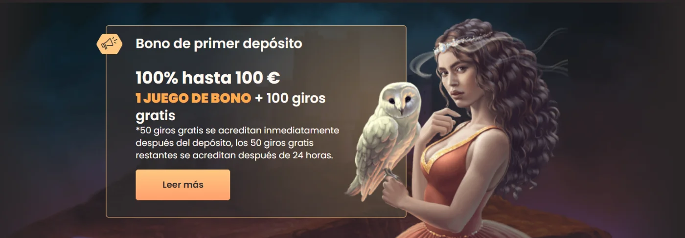 Bono de bienvenida National Casino
